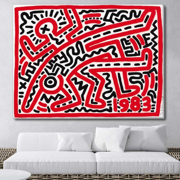 Πίνακες σε καμβά - Keith Haring